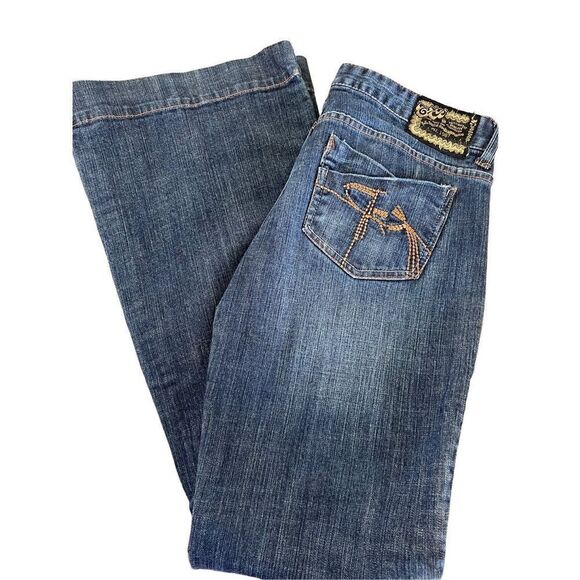 Chip and Pepper Jeans Women’s Ocean Beach Ultra Flare Size 9 RN # 120246 - Picture 1 of 10